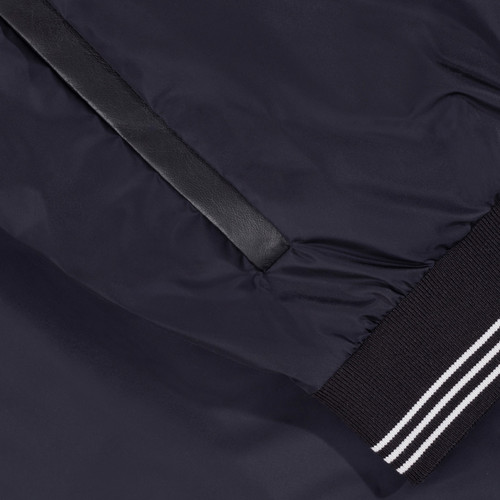 Midnight-blue bomber