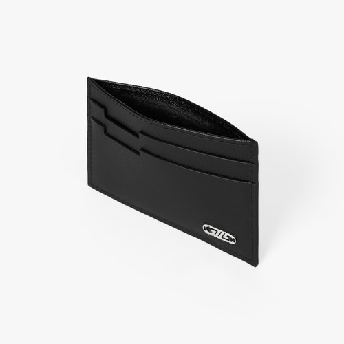 Black Saffiano calfskin CC5 credit card holder