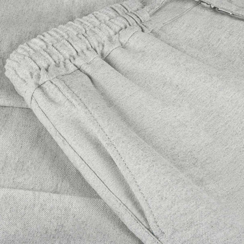 Grey trousers, slim fit, jogging style