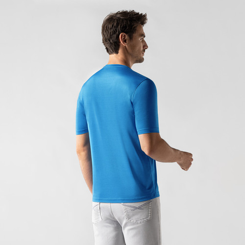 Blue Jeans T-shirt "Lion Signature" embroidery