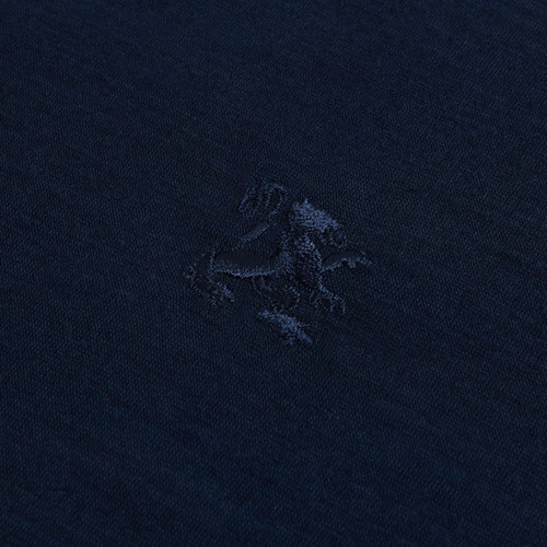 Midnight blue T-shirt, " Micro Griffon" embroidery TEST09