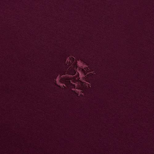 Burgundy T-shirt, " Micro Griffon" embroidery TEST10