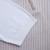 Natural white zipped polo, "Basket" 