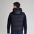 Navy sleeveless padded coat