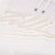White tracksuit,  hooded sweater, "ZILLI Signature" patch in lambskin