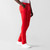 Red trousers in stretch cotton, slim fit