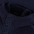 Navy long padded coat, with hood
