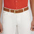 Chesnut belt in deerskin, Strates buckle, width 40mm