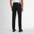Black cotton trousers, slim fit