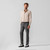 Taupe trousers, slim fit, jogging style