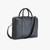 Blue Navy briefcase with shoulder strap, 'Travel Weekender'