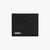 Black grained calfskin CC7 credit card holder