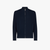 Navy blue zipped cardigan