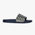 Sand, kaki green and olive green beach sandals in rubber