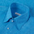 Sky blue shirt, "Griffon" embroidery,  triple stitching