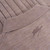 Beige zipped polo shirt, "Hourglass" jacquard weave