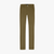 Olive-green jeans, slim fit