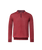 Burgundy red zipped polo shirt, long sleeves