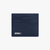 Navy grained calfskin CC7 credit card holder