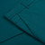 Teal blue cotton trousers, slim fit
