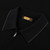 Black zipped polo shirt, ZILLI embroidery