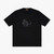Black T-shirt, "Lion" embroidery