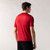 Red T-shirt, "Lion Stripes" embroidery