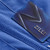 Indigo blue cotton Bermuda shorts, slim fit