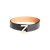 Black belt, 35mm, "Zed" buckle