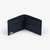 Navy grained calfskin P6 billfold/credit card holder
