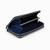 JOE double zip traveller in navy matt crocodile