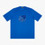 Royal blue T-shirt, "Lion" embroidery