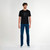 Black T-shirt, "ZILLI Art" embroidery