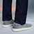 Thyme grey “Micro Woven Elastic” Slip-On loafer sneakers
