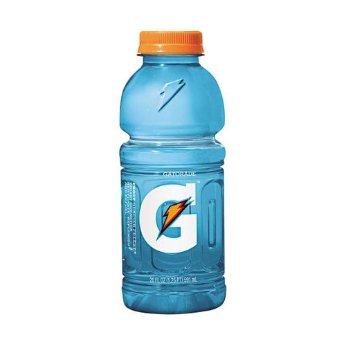 Gatorade Thirst Quencher Frost Glacier Freeze 20 Fluid Ounce Plastic Bottle