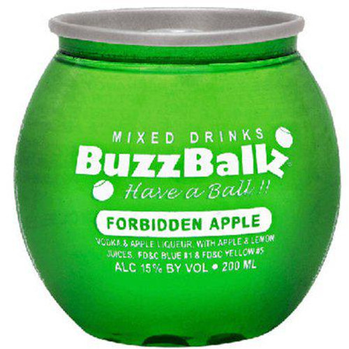 Buzzballs Forbidden Apple Cocktail