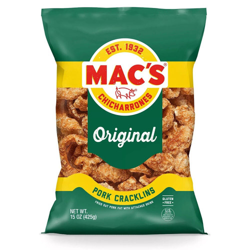 Mac's Original Pork Cracklins (15 oz.)