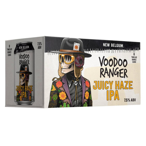 New Belgium Voodoo Ranger Juicy Haze IPA 6pk 12oz Cans