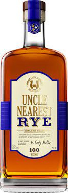 Uncle Nearest Straight Rye