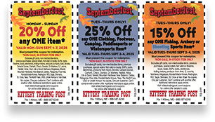 Septemberfest coupons