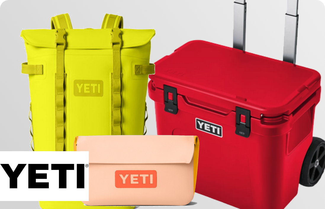 YETI coolers and drinkware products for giveaway