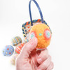 Needle Felted Easter Eggs in Basket (Set of 6 Decorated Eggs)