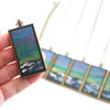 Landscape Painting Pendant - Northern Lights