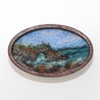 Mini Wool Landscape Painting: Needle Felted Fiber Art (Dyrholaey Arch, Iceland) 2x3