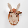 Needle Felted Rabbit Portrait, Autumn Wreath Crown