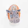 Needle Felted Hippopotamus Portrait (Animal Kingdom Collection)