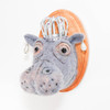 Needle Felted Hippopotamus Portrait (Animal Kingdom Collection)