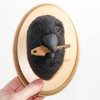 Needle Felted Crow Portrait with Stolen Key (Corvid Collection)