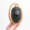 Needle Felted Queen Crow Portrait with Crown (Corvid Collection)