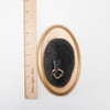 Needle Felted Crow Portrait with Stolen Ring (Corvid Collection)